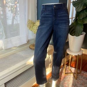 Chico’s So Slimming dark blue ankle jeans, Chico’s size 1.5, US size 10